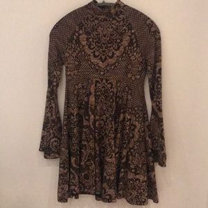 Free People Beautiful Printed Dress- like new